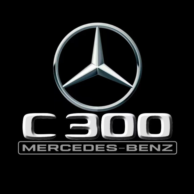 MERCEDES BENZ C 300 LOGO PROJECTOT LIGHTS (quantity 1 = 1 sets/2 door lights)Nr.03f033