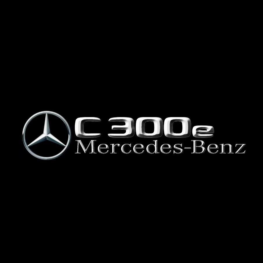 MERCEDES BENZ C 300e AMG LOGO PROJECTOT LIGHTS (quantity 1 = 1 sets/2 door lights)Nr.03f036