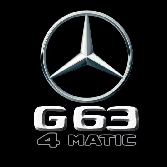 MERCEDES BENZ G63 LOGO PROJECTOR LIGHTS (quantity 1 = 1 sets/2 door lights)Nr.03f015