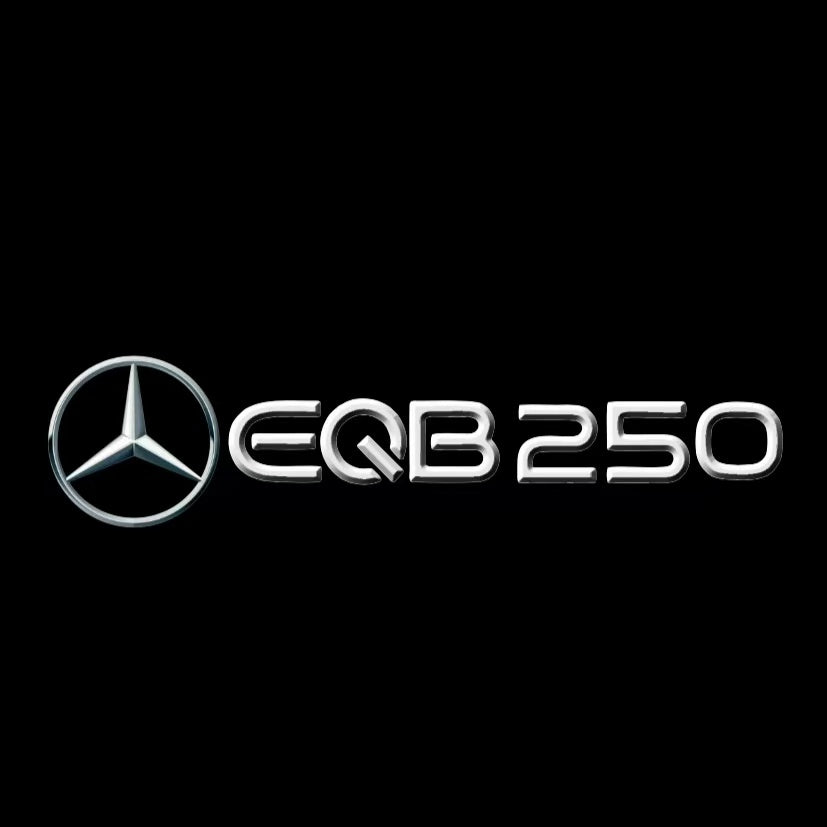 MERCEDES BENZ EQB 250 LOGO PROJECTOR LIGHTS (quantity 1 = 1 sets/2 door lights)Nr.03f011