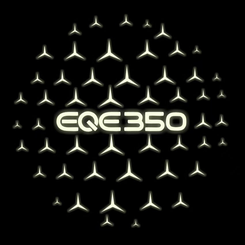 MERCEDES BENZ EQE 350 LOGO PROJECTOR LIGHTS (quantity 1 = 1 sets/2 door lights)Nr.03f017