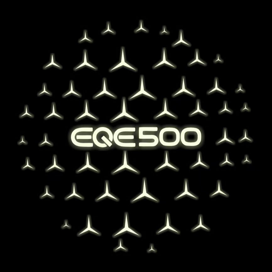 MERCEDES BENZ EQE 500 LOGO PROJECTOR LIGHTS (quantity 1 = 1 sets/2 door lights)Nr.03f020