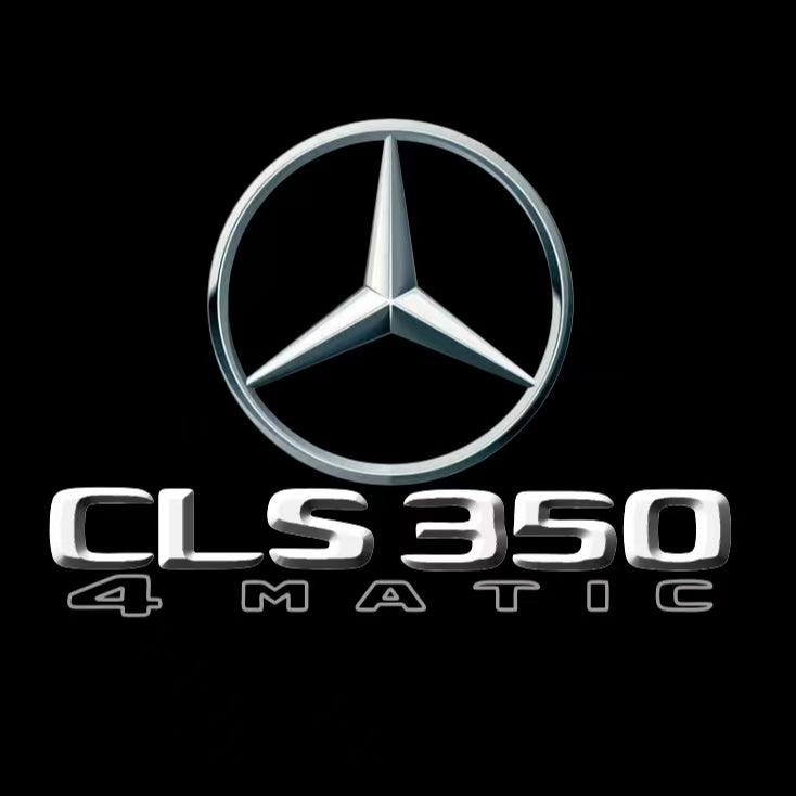 MERCEDES BENZ CLS 350 LOGO PROJECTOT LIGHTS (quantity 1 = 1 sets/2 door lights)Nr.03f027