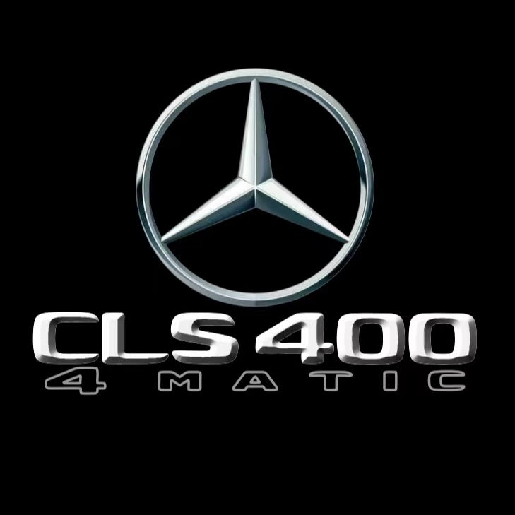 MERCEDES BENZ CLS 400 LOGO PROJECTOT LIGHTS (quantity 1 = 1 sets/2 door lights)Nr.03f030