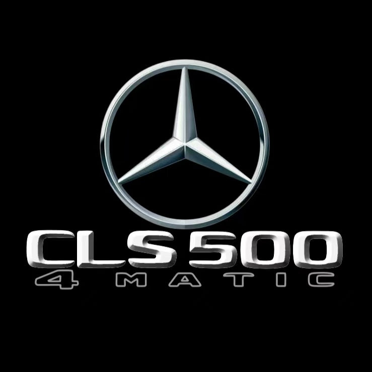 MERCEDES BENZ CLS 500 LOGO PROJECTOT LIGHTS (quantity 1 = 1 sets/2 door lights)Nr.03f033