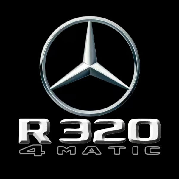 MERCEDES BENZ R 320 LOGO PROJECTOR LIGHTS (quantity 1 = 1 sets/2 door lights)Nr.03f034