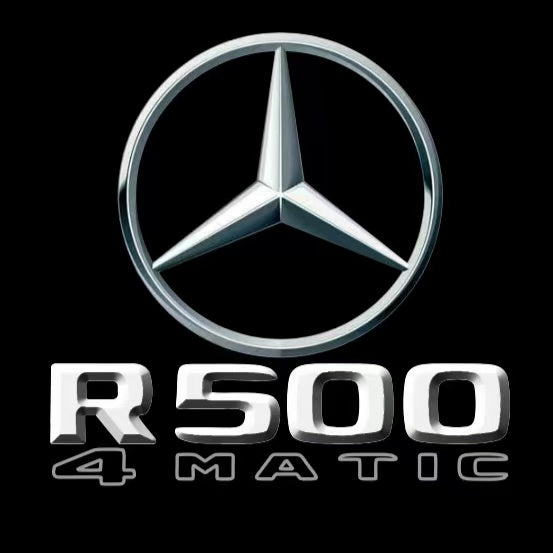 MERCEDES BENZ R 500 LOGO PROJECTOR LIGHTS (quantity 1 = 1 sets/2 door lights)Nr.03f040
