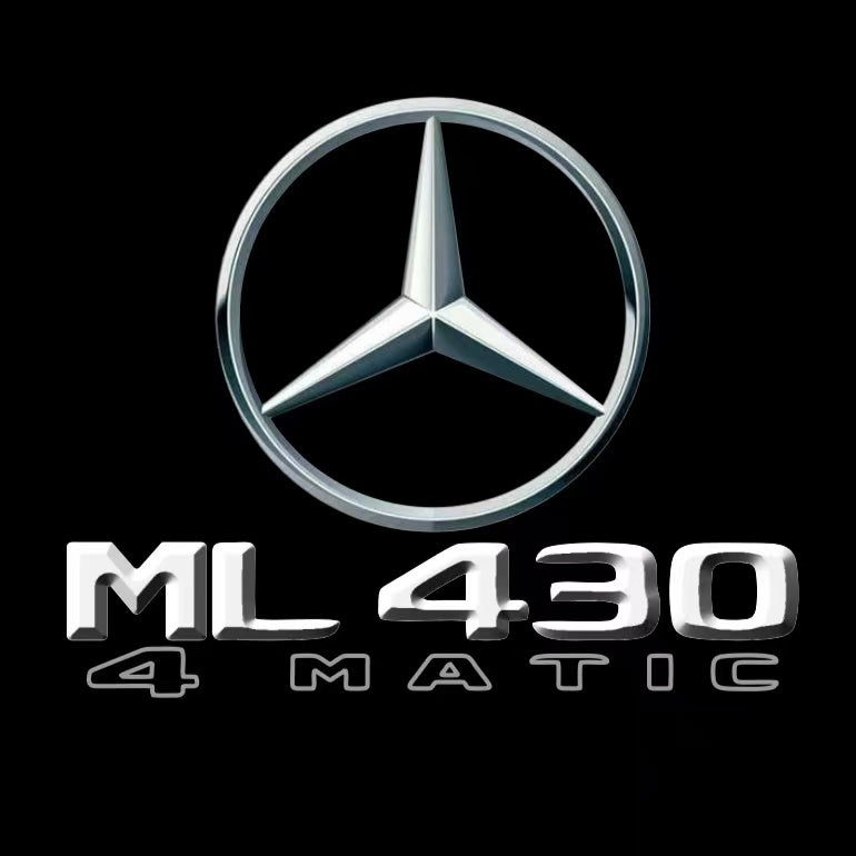MERCEDES BENZ ML 430 LOGO PROJECTOR LIGHTS (quantity 1 = 1 sets/2 door lights)Nr.03f031