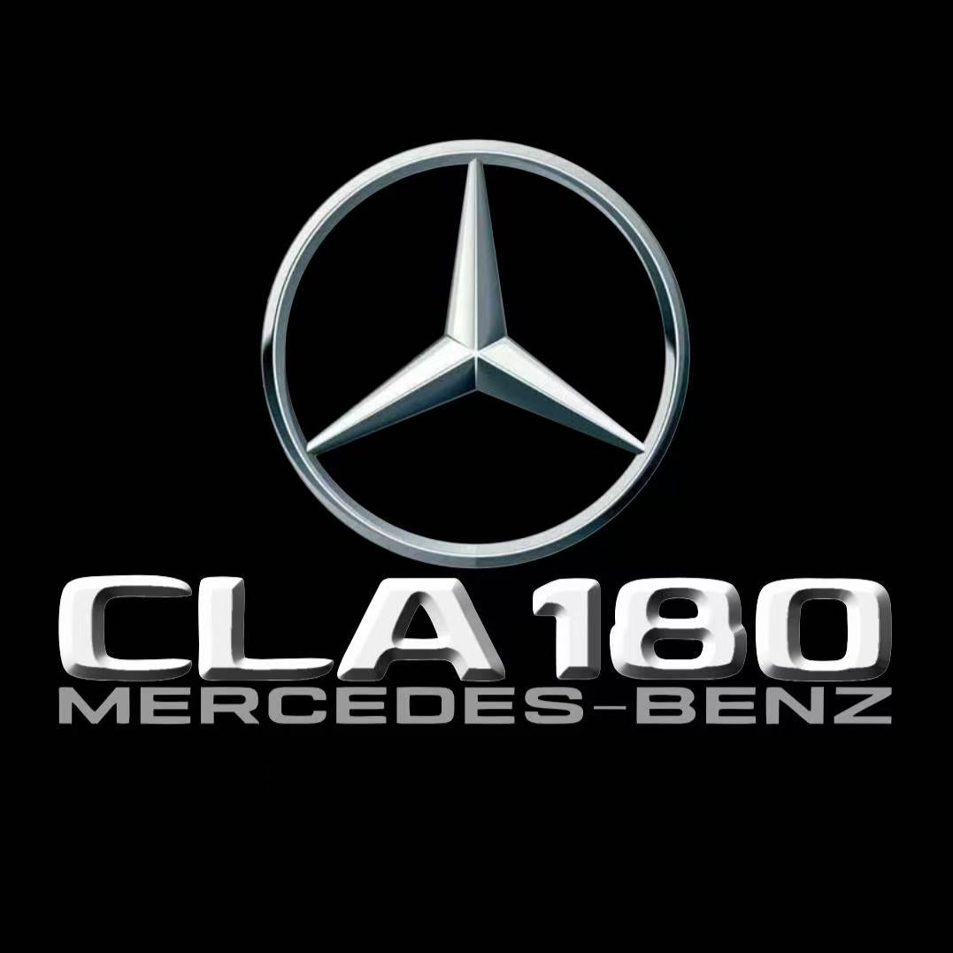 MERCEDES BENZ CLA 180 LOGO PROJECTOT LIGHTS (quantity 1 = 1 sets/2 door lights)Nr.03f013