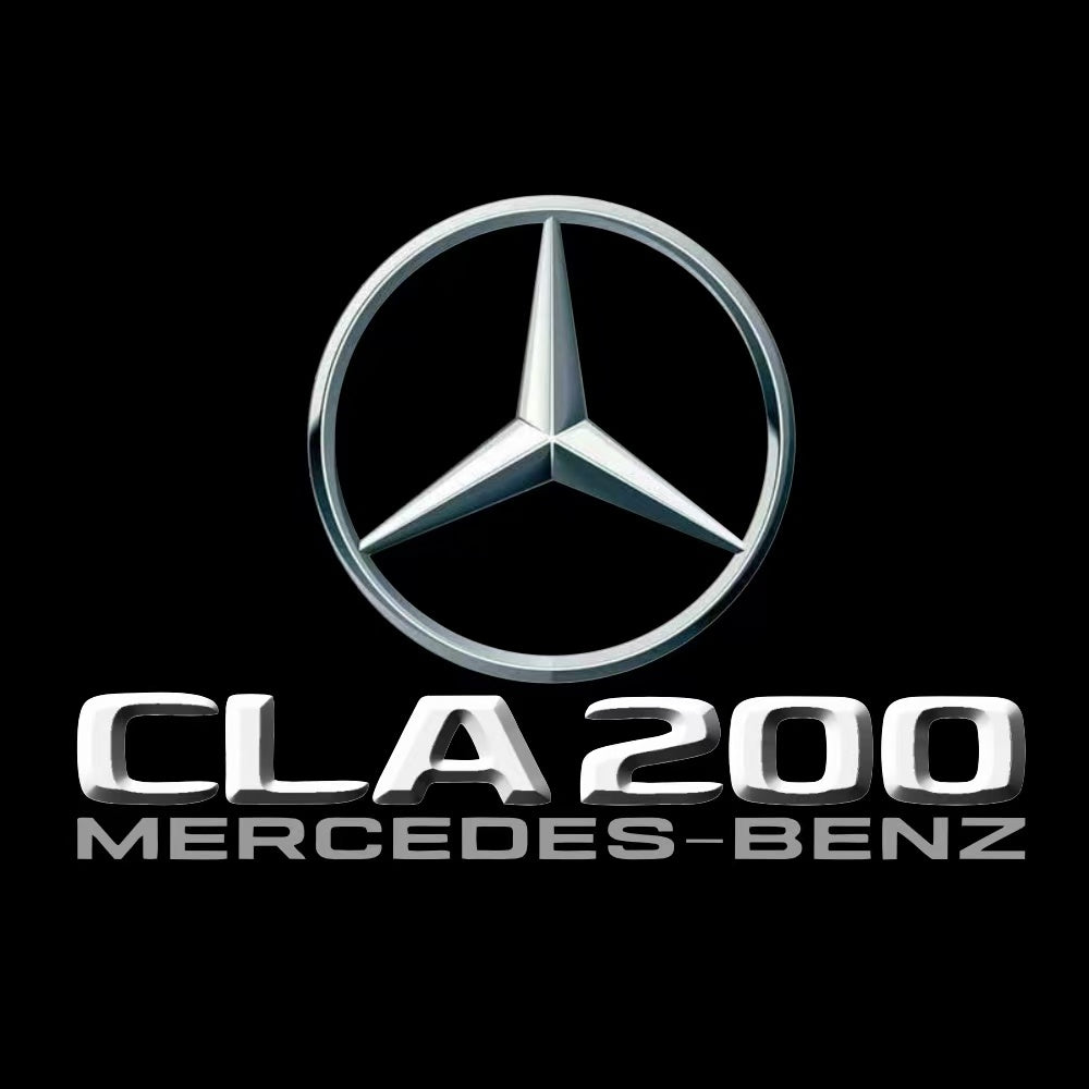 MERCEDES BENZ CLA 200 LOGO PROJECTOT LIGHTS (quantity 1 = 1 sets/2 door lights)Nr.03f016