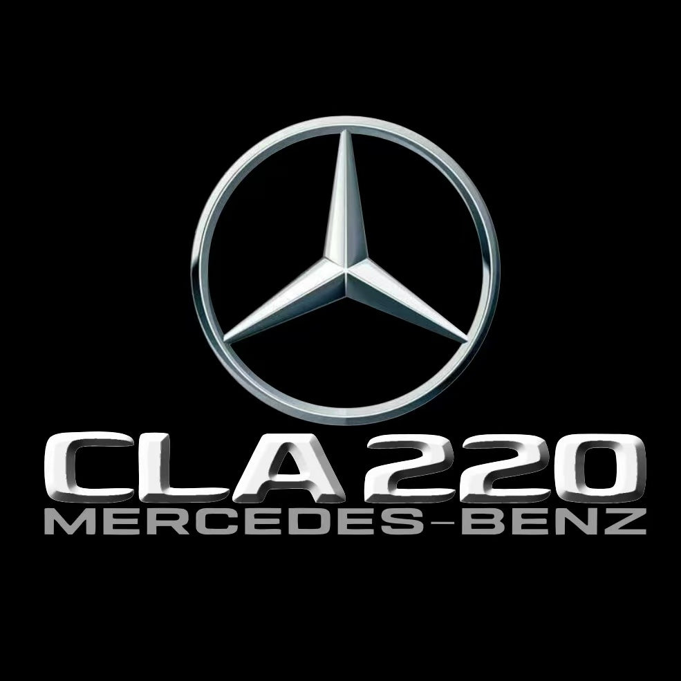 MERCEDES BENZ CLA 220 LOGO PROJECTOT LIGHTS (quantity 1 = 1 sets/2 door lights)Nr.03f019