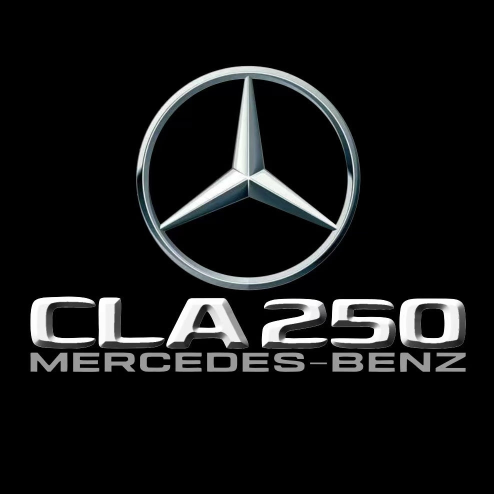MERCEDES BENZ CLA 250 LOGO PROJECTOT LIGHTS (quantity 1 = 1 sets/2 door lights)Nr.03f022