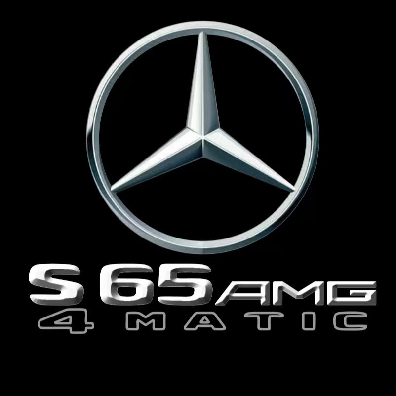 MERCEDES BENZ S 65 AMG LOGO PROJECTOR LIGHTS (quantity 1 = 1 sets/2 door lights)Nr.03f013