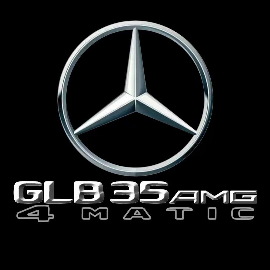 MERCEDES BENZ GLB 35 AMG LOGO PROJECTOR LIGHTS (quantity 1 = 1 sets/2 door lights)Nr.03f026
