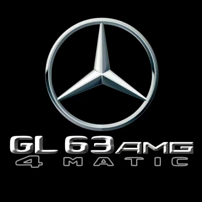 MERCEDES BENZ GL 63 AMG LOGO PROJECTOR LIGHTS (quantity 1 = 1 sets/2 door lights)Nr.03f04