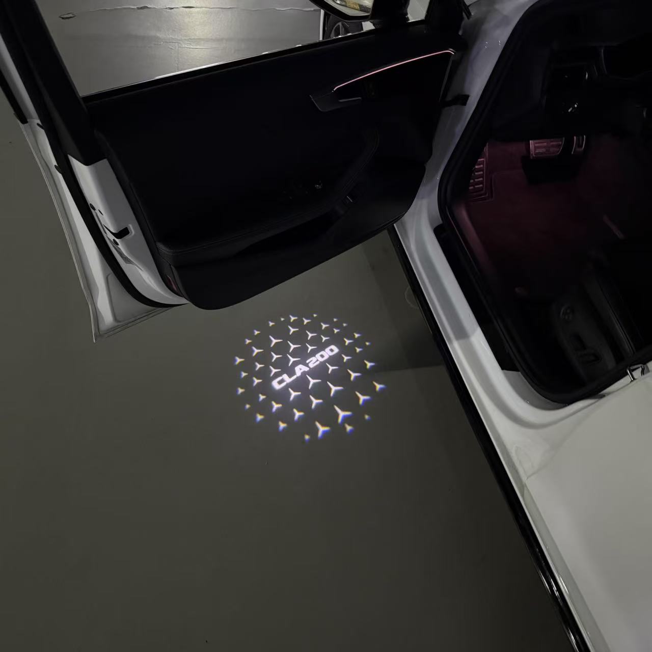 MERCEDES BENZ CLA 200 LOGO PROJECTOT LIGHTS (quantity 1 = 1 sets/2 door lights)Nr.03f018