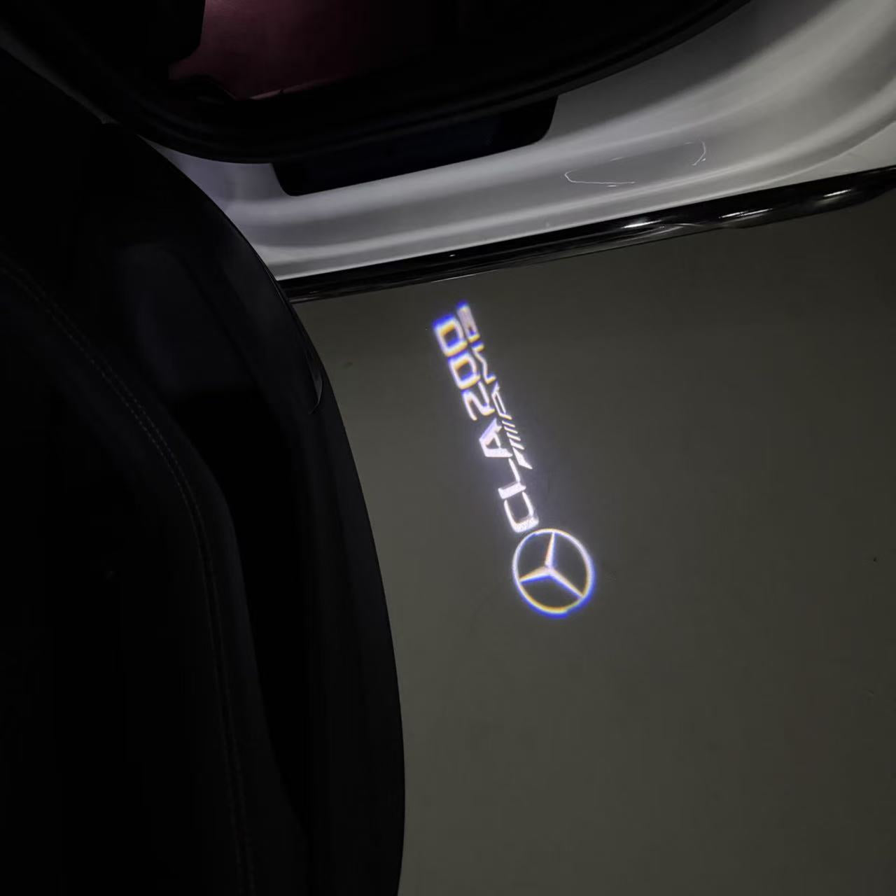 MERCEDES BENZ CLA 200 LOGO PROJECTOT LIGHTS (quantity 1 = 1 sets/2 door lights)Nr.03f017