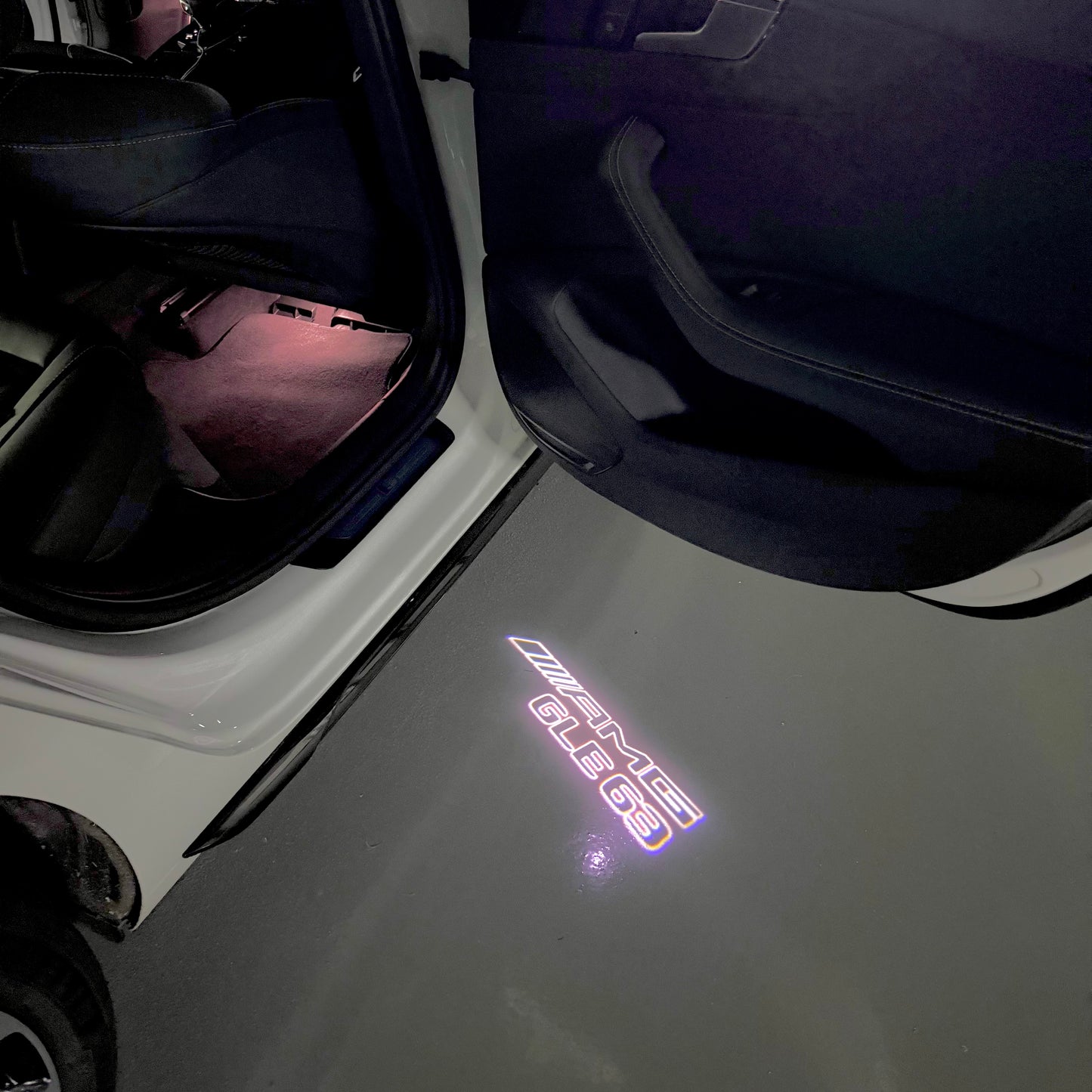 MERCEDES BENZ S 65 AMG LOGO PROJECTOR LIGHTS (quantity 1 = 1 sets/2 door lights)Nr.03f016