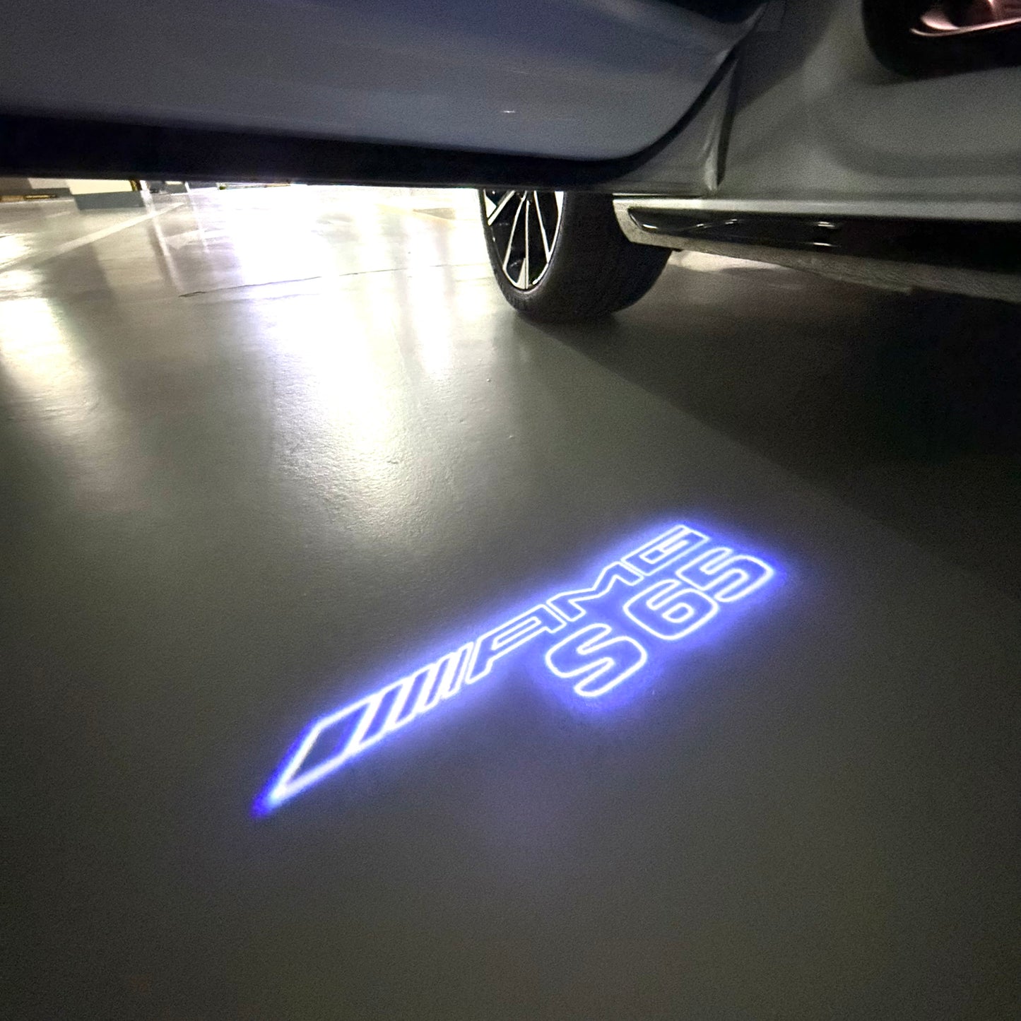 MERCEDES BENZ S 65 AMG LOGO PROJECTOR LIGHTS (quantity 1 = 1 sets/2 door lights)Nr.03f016