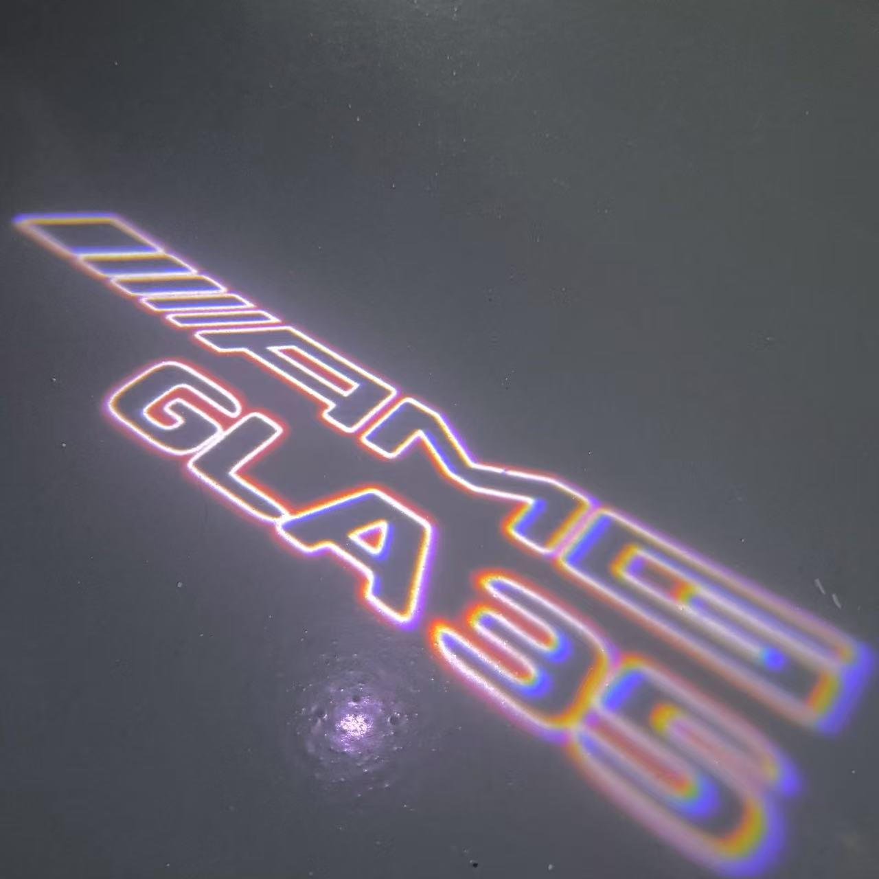 MERCEDES BENZ GLA35 AMG LOGO PROJECTOR LIGHTS (quantity 1 = 1 sets/2 door lights)Nr.03f06