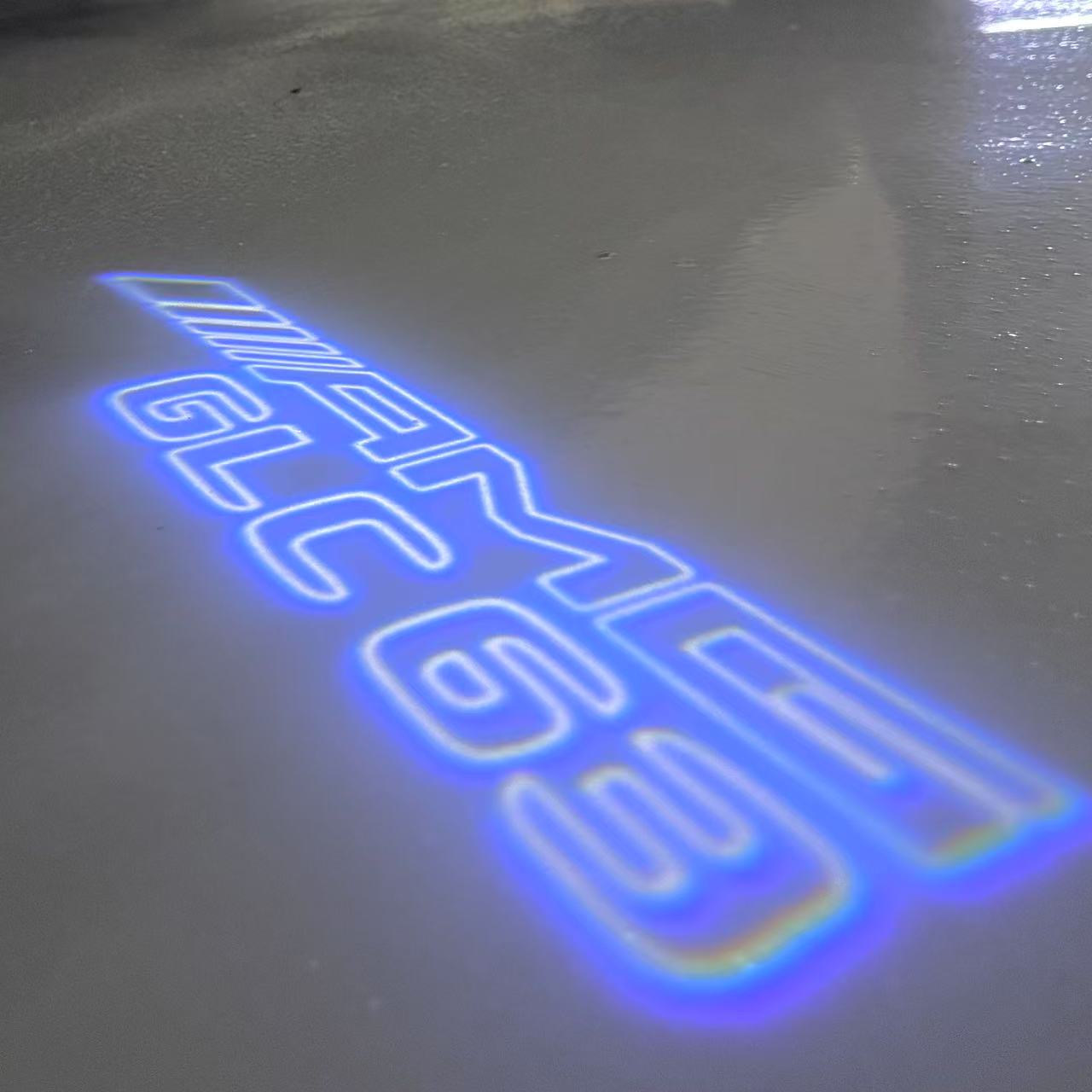 MERCEDES BENZ GLC 63 AMG LOGO PROJECTOR LIGHTS (quantity 1 = 1 sets/2 door lights)Nr.03f034