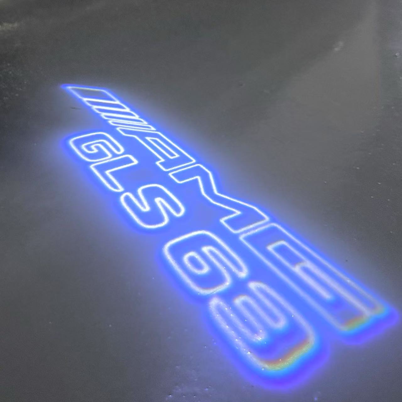 MERCEDES BENZ GLS 63 AMG LOGO PROJECTOR LIGHTS (quantity 1 = 1 sets/2 door lights)Nr.03f034