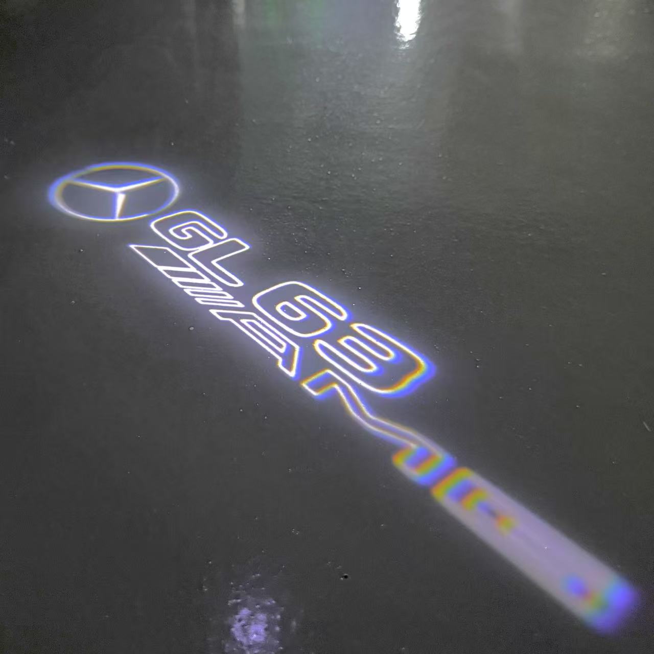 MERCEDES BENZ GL 63 AMG LOGO PROJECTOR LIGHTS (quantity 1 = 1 sets/2 door lights)Nr.03f05