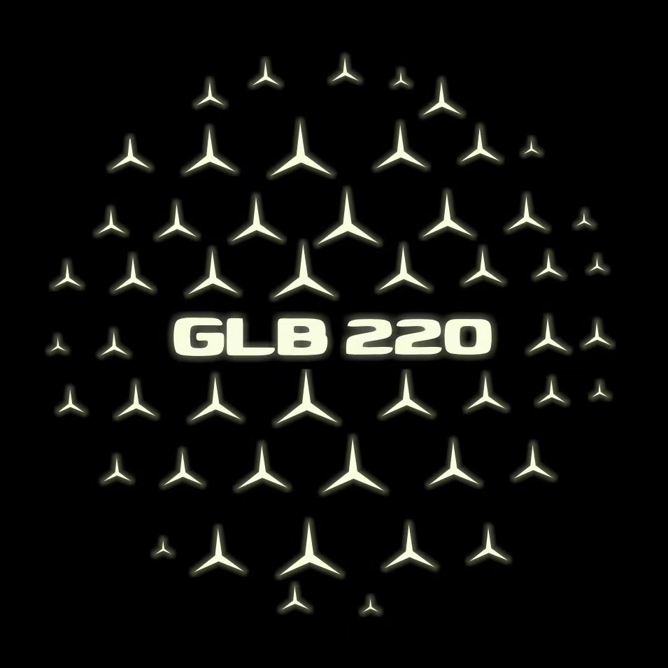 MERCEDES BENZ GLB 220 LOGO PROJECTOR LIGHTS (quantity 1 = 1 sets/2 door lights)Nr.03f037