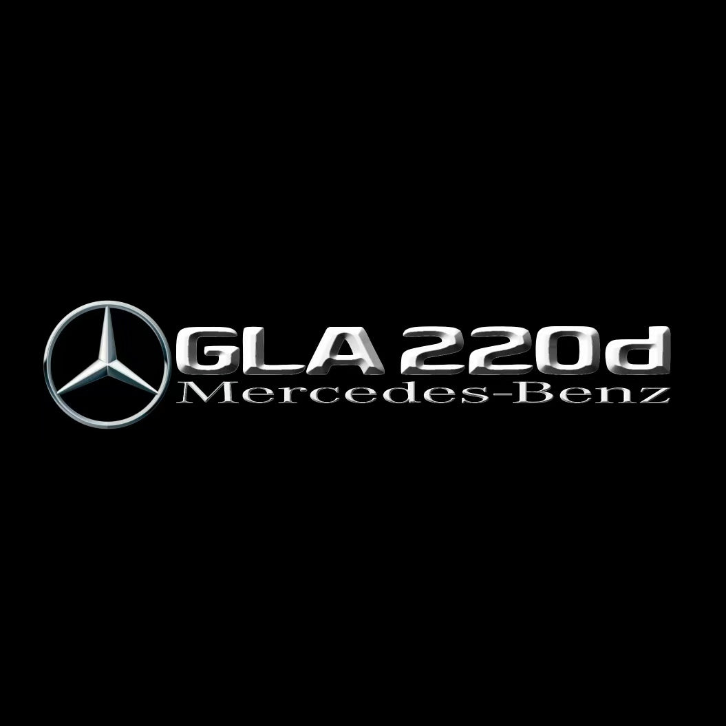 MERCEDES BENZ GLA 220d LOGO PROJECTOR LIGHTS (quantity 1 = 1 sets/2 door lights)Nr.03f021