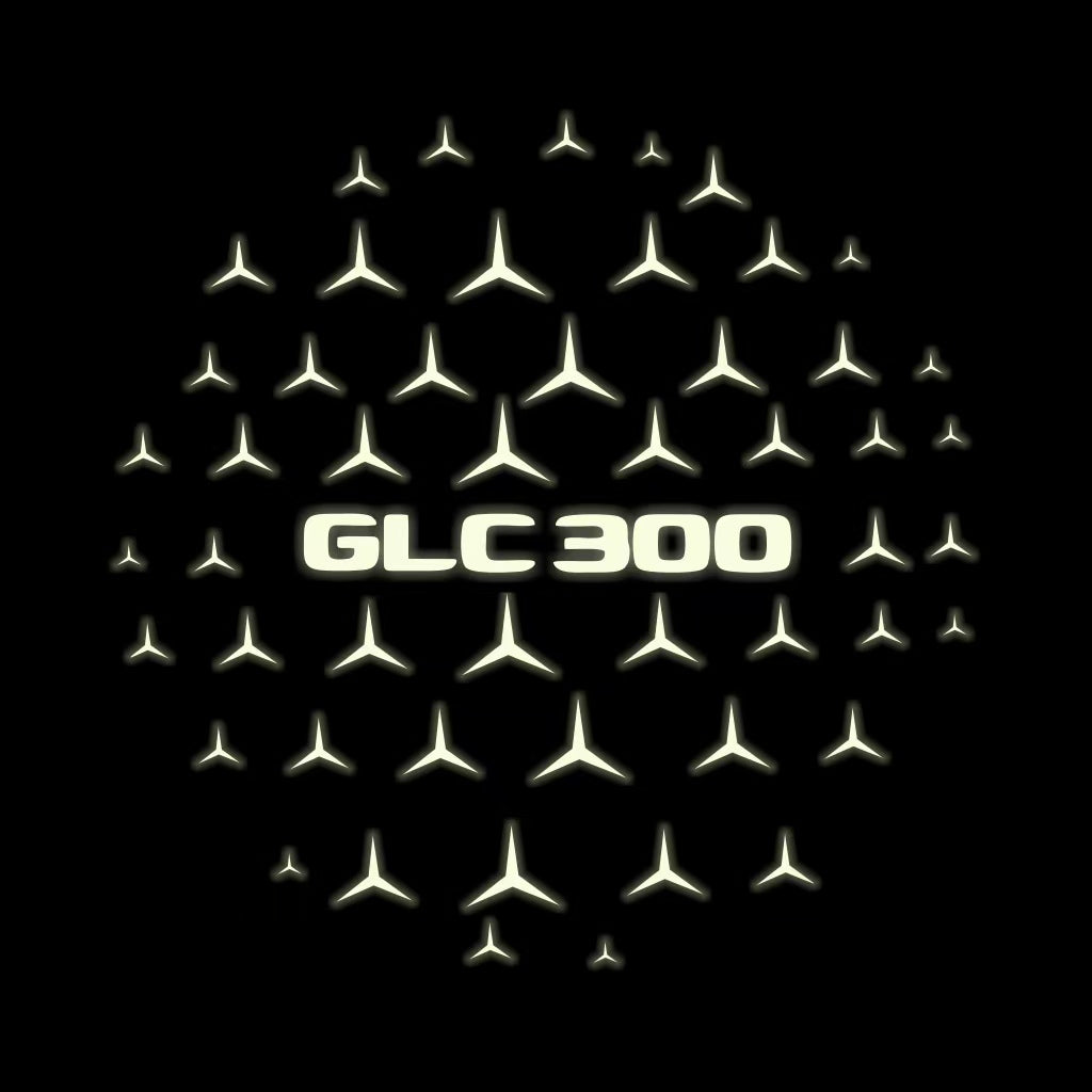MERCEDES BENZ GLC 300 LOGO PROJECTOR LIGHTS (quantity 1 = 1 sets/2 door lights)Nr.03f045