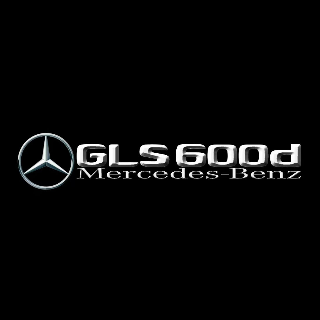 MERCEDES BENZ GLS 600d LOGO PROJECTOR LIGHTS (quantity 1 = 1 sets/2 door lights)Nr.03f049