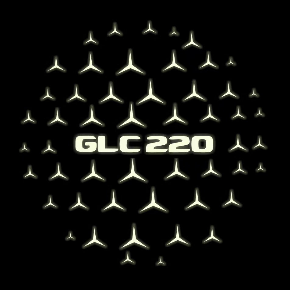 MERCEDES BENZ GLC 220 LOGO PROJECTOR LIGHTS (quantity 1 = 1 sets/2 door lights)Nr.03f040