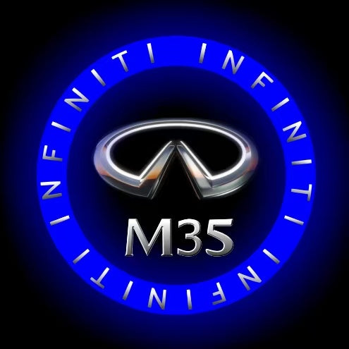 INFINITI M35 LOGO PROJECROTR LIGHTS (quantity 1 = 1 sets/2 door lights)Nr.74A92
