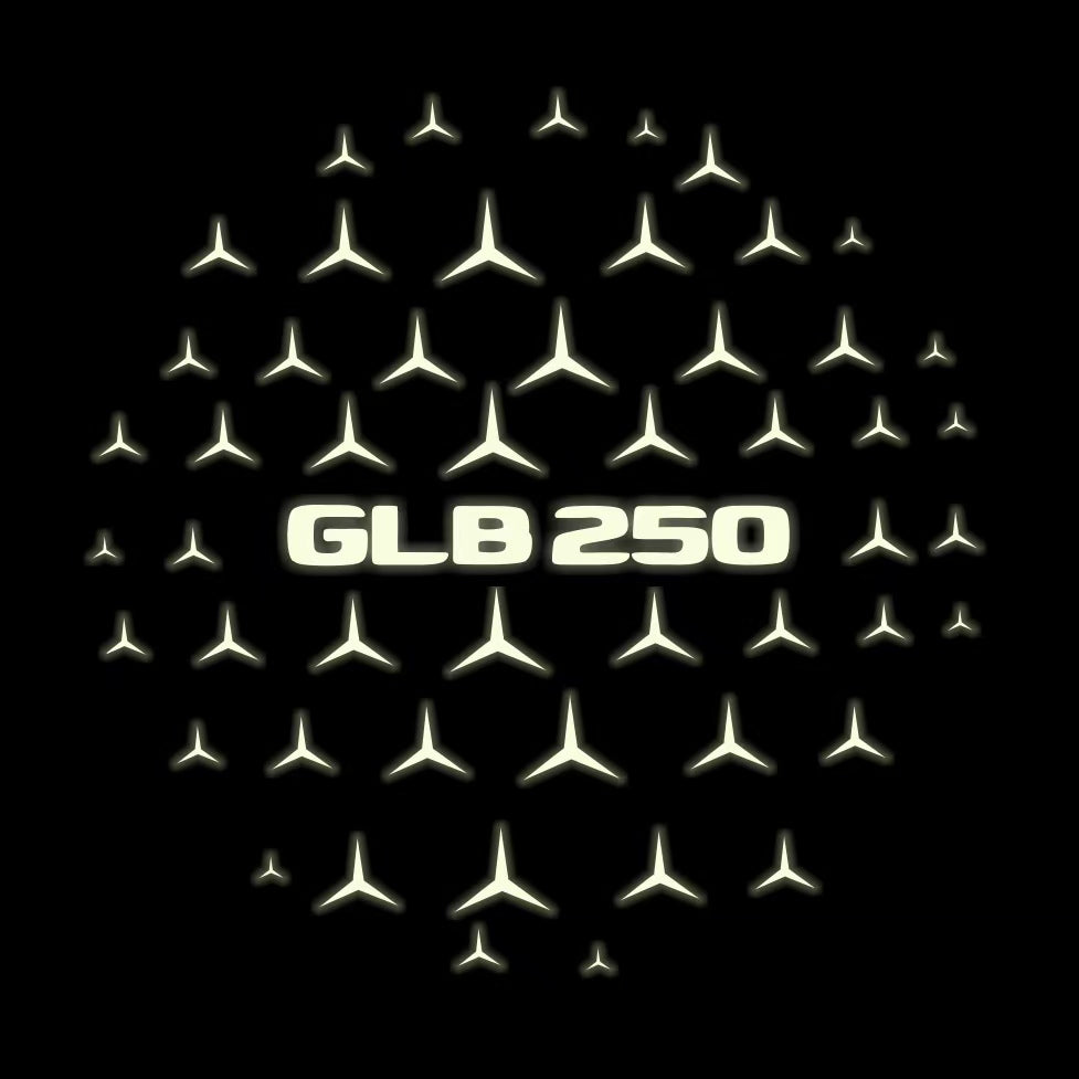 MERCEDES BENZ GLB 250 LOGO PROJECTOR LIGHTS (quantity 1 = 1 sets/2 door lights)Nr.03f040