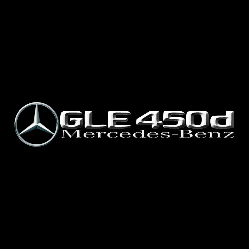 MERCEDES BENZ GLE 450d LOGO PROJECTOR LIGHTS (quantity 1 = 1 sets/2 door lights)Nr.03f052