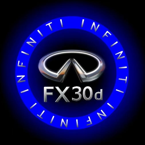 INFINITI FX30d LOGO PROJECROTR LIGHTS (quantity 1 = 1 sets/2 door lights)Nr.74A79
