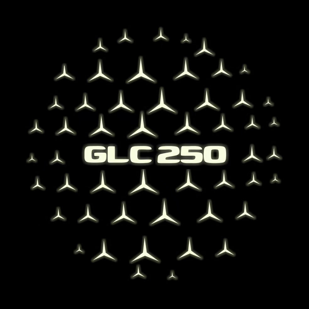 MERCEDES BENZ GLC 250 LOGO PROJECTOR LIGHTS (quantity 1 = 1 sets/2 door lights)Nr.03f043