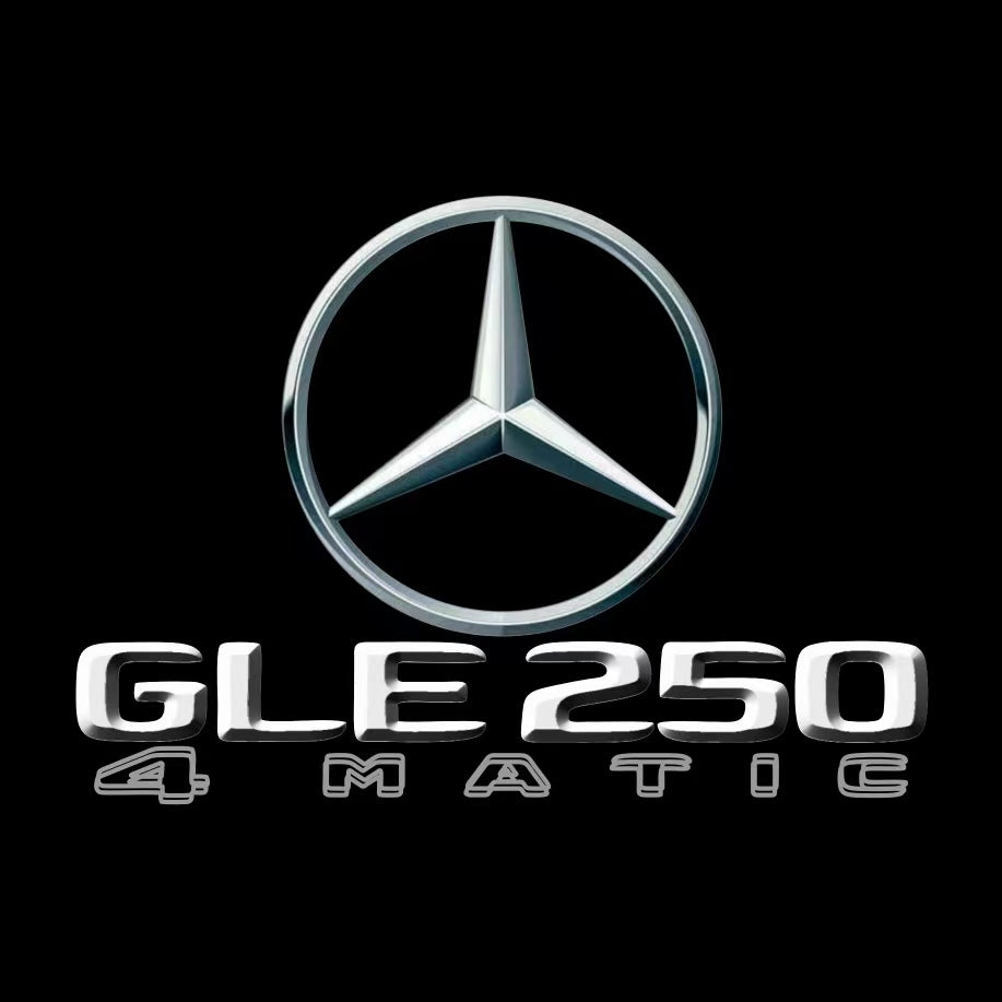 MERCEDES BENZ GLE 250 LOGO PROJECTOR LIGHTS (quantity 1 = 1 sets/2 door lights)Nr.03f041