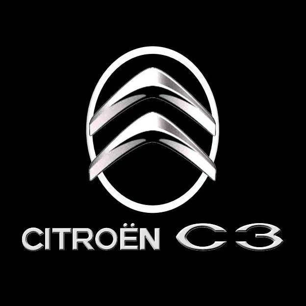 CITROËN C3 LOGO PROJECTOT LIGHTS (quantity 1 = 1 sets/2 door lights) Nr.6024q0t0151