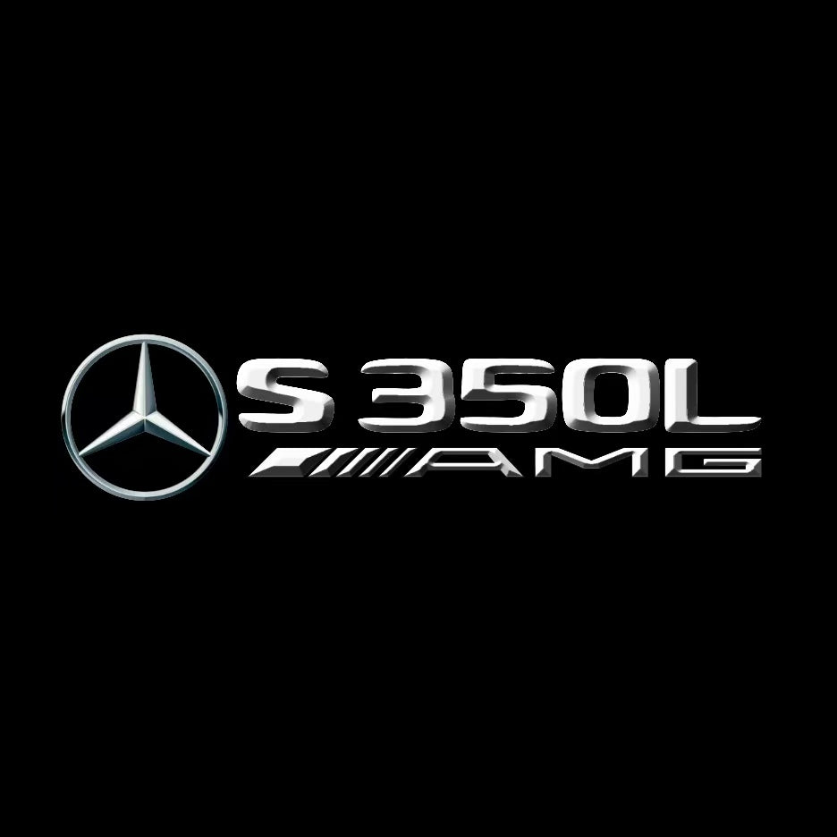 MERCEDES BENZ S 350L LOGO PROJECTOR LIGHTS (quantity 1 = 1 sets/2 door lights)Nr.03f026
