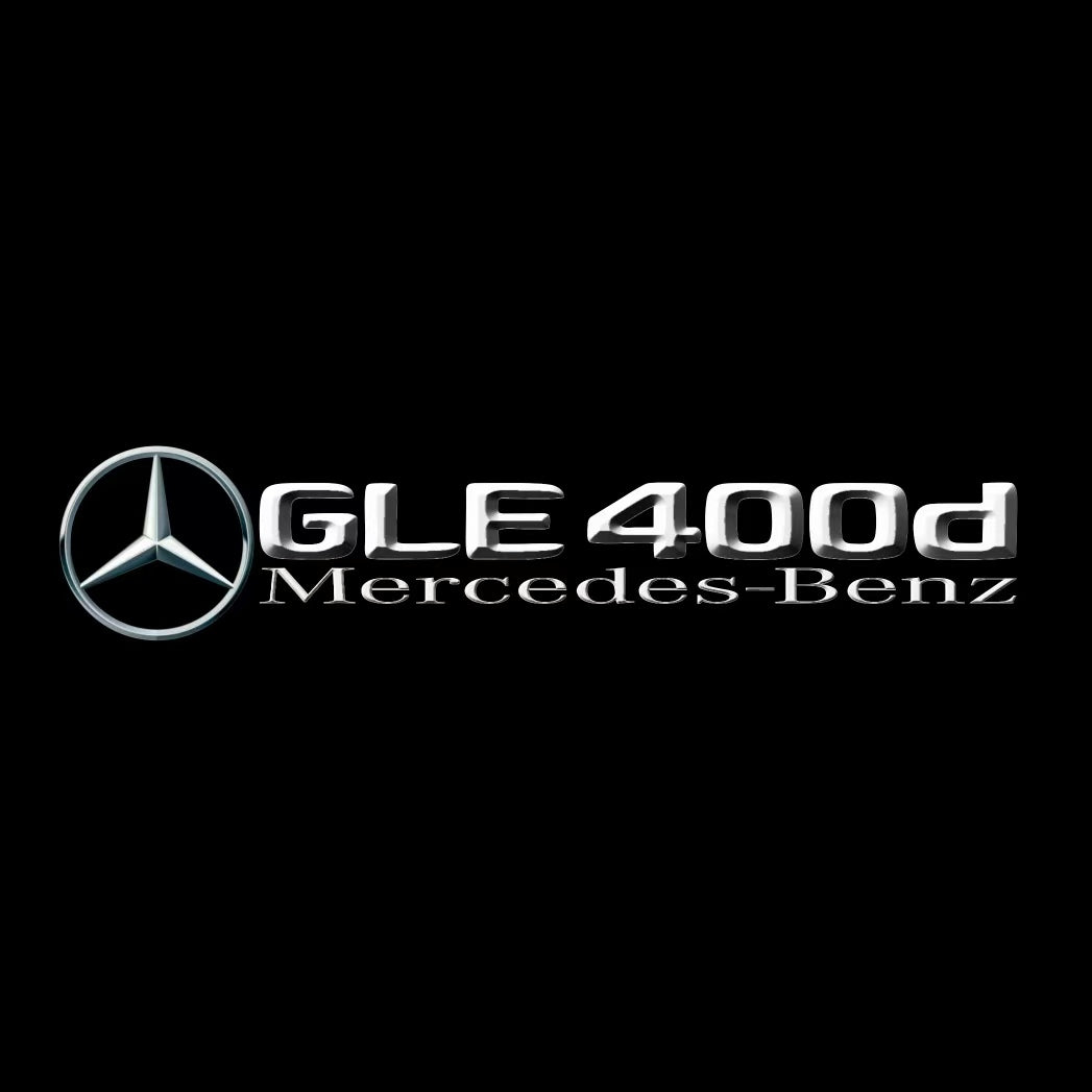 MERCEDES BENZ GLE 400d LOGO PROJECTOR LIGHTS (quantity 1 = 1 sets/2 door lights)Nr.03f049