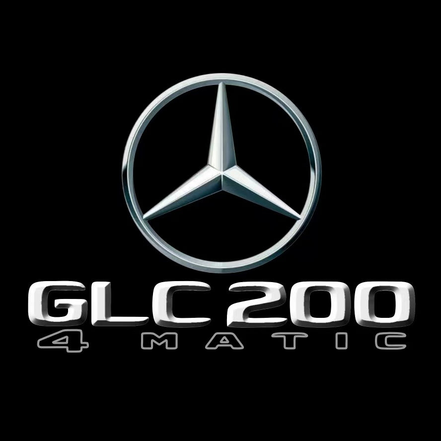 MERCEDES BENZ GLC 200 LOGO PROJECTOR LIGHTS (quantity 1 = 1 sets/2 door lights)Nr.03f035