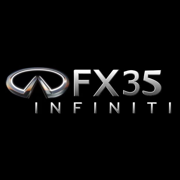 INFINITI FX35 LOGO PROJECROTR LIGHTS (quantity 1 = 1 sets/2 door lights)Nr.74A68