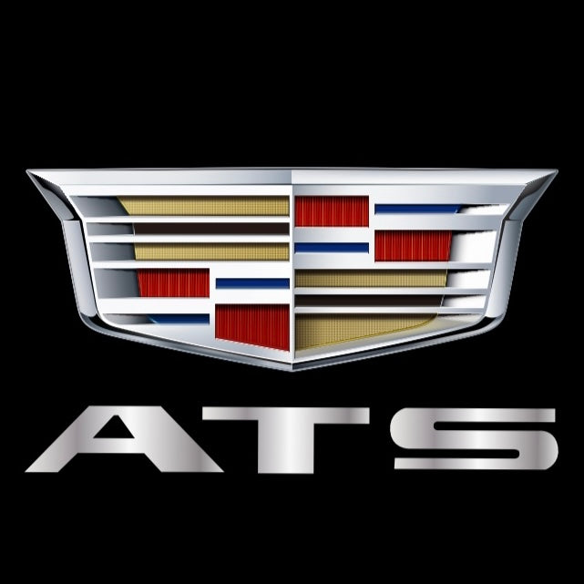 CADILLAC ATS LOGO PROJECTOT LIGHTS Nr.9744 (quantity 1 = 2 Logo Films /2 door lights)