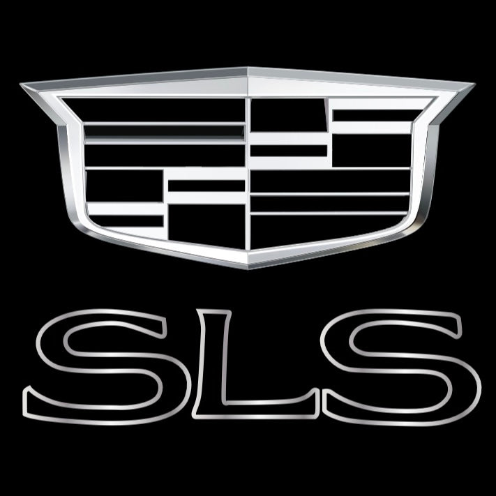 CADILLAC SLS LOGO PROJECTOT LIGHTS Nr.9724 (quantity 1 = 2 Logo Films /2 door lights)