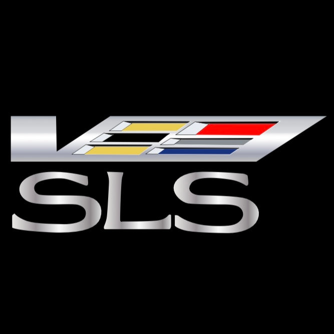 CADILLAC SLS LOGO PROJECTOT LIGHTS Nr.9754 (quantity 1 = 2 Logo Films /2 door lights)