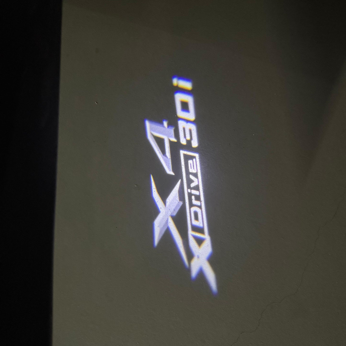 BMW X4 Drive 30i LOGO PROJECTOT LIGHTS (quantity 1 = 1 sets/2 door lights) Nr.6024q0t038