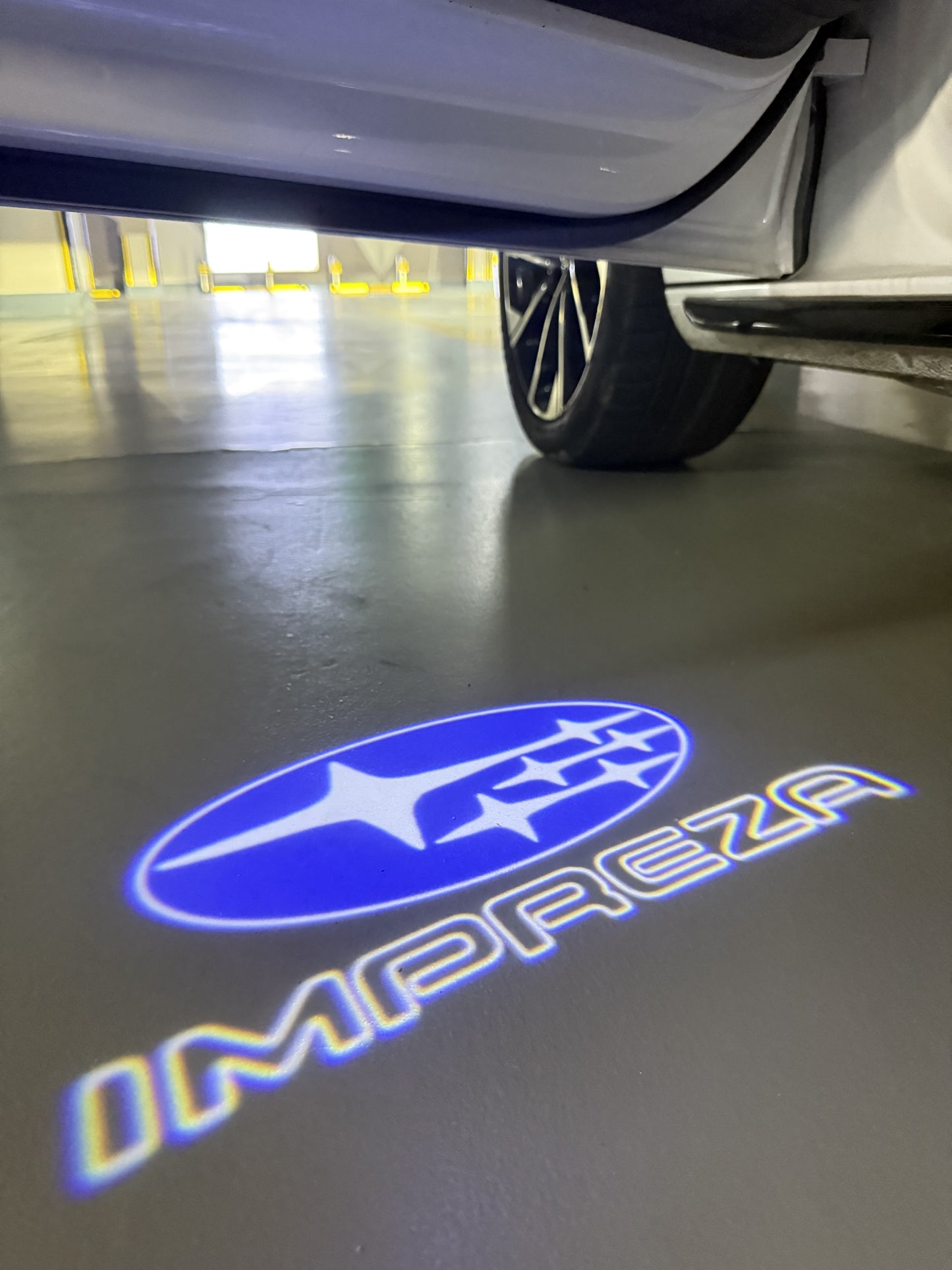SUBARU IMPREZA LOGO PROJECROTR LIGHTS (quantity 1 = 1 sets/2 door lights) Nr.03A46
