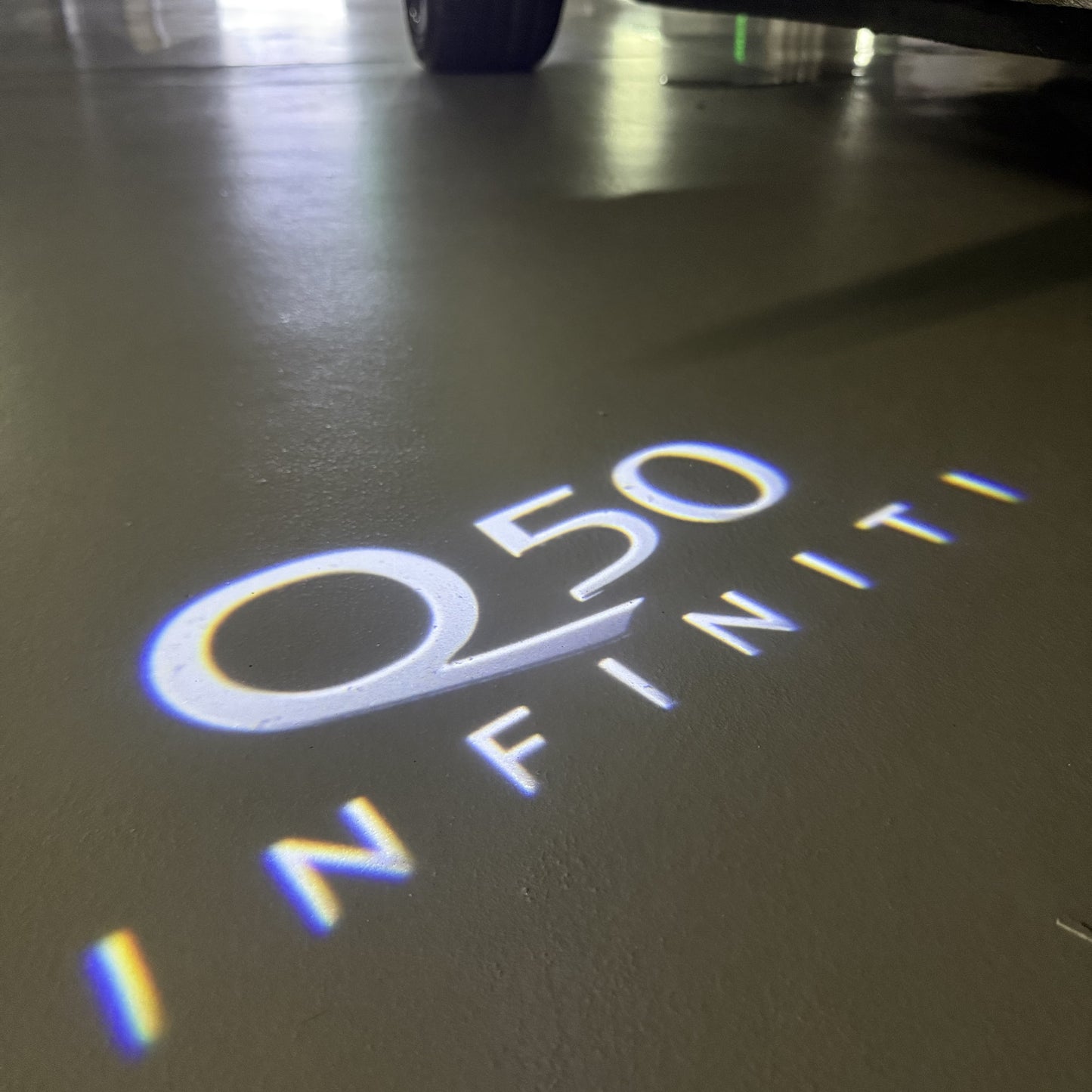INFINITI Q50 LOGO PROJECROTR LIGHTS (quantity 1 = 1 sets/2 door lights)Nr.74A37