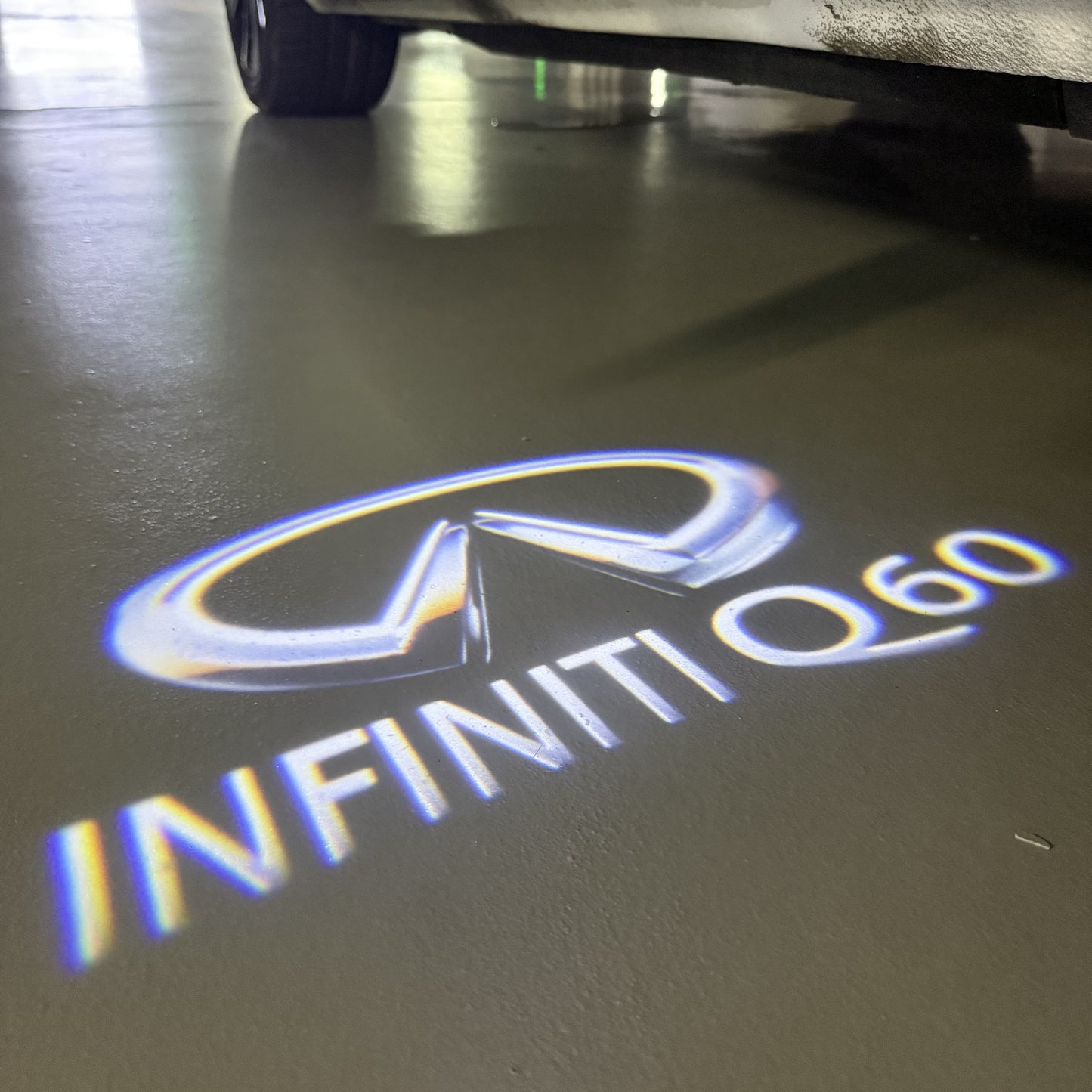 INFINITI Q60 LOGO PROJECROTR LIGHTS (quantity 1 = 1 sets/2 door lights)Nr.74A35